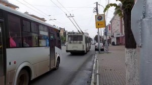 Рязанский троллейбус! От старых ЗиУ до современных Адмиралов | Троллейбусный микс