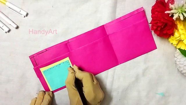 paper purse origami/how to make mini paper wallet смотреть онлайн