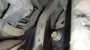 замена задней подушки Honda airwaev