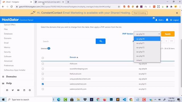 How to Update PHP in Wordpress Website || cPanel php update смотреть онлайн