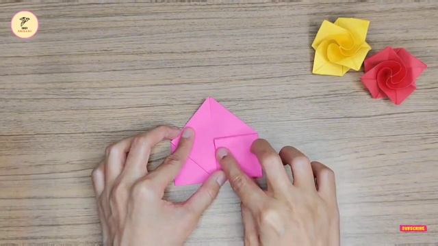 [ORIGAMI] How To Make Rose Origami Paper DiY || Easy Origami смотреть онлайн