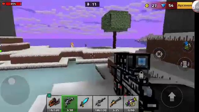Прохождение компании Pixel Gun 3D смотреть онлайн