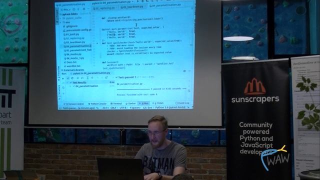 PyWaw #86 - Pytest Fixtures: testuj inaczej смотреть онлайн