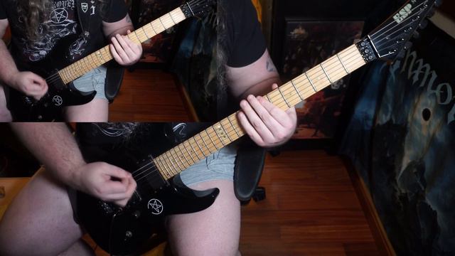 Slayer - Crionics(cover guitar with solo)+ tab in description смотреть онлайн