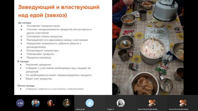 Горная Школа. Вебинар. Организация горного похода (часть 2 -поход и после) (А.Воскобойникова) смотреть онлайн