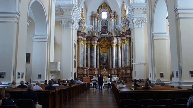 Месса в костёле св. Казимира. Вильнюс смотреть онлайн