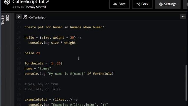 CoffeeScript in less than 30 смотреть онлайн
