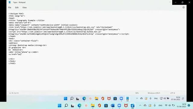 wt # 31 | Bootstrap typography | del, ins, s, u, em, small, strong, abbr | blockquote смотреть онлайн