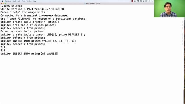 Modifying Tables смотреть онлайн