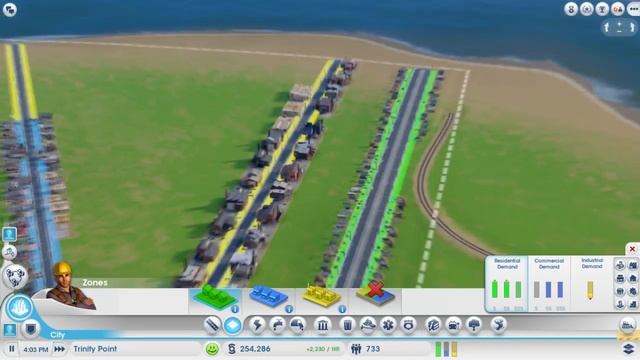 Sim City Part 2: "Sim city Tips & Tricks" 100k Population and Traffic control смотреть онлайн