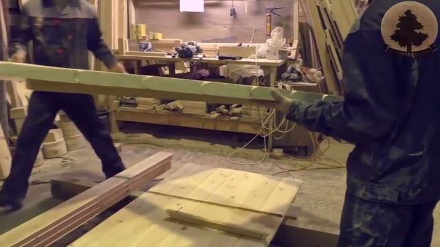 Наше производство бань бочек из кедра смотреть онлайн