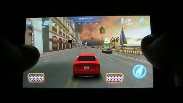 Игра Asphalt 6 Adrenaline HD. На Нокиа Н8 (ЛИС).