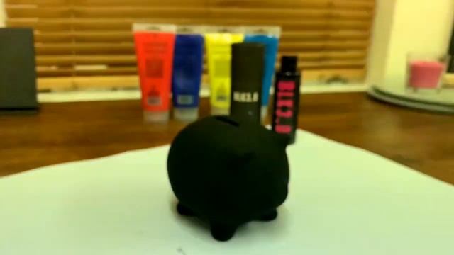 BLACK 3.0 - Painting A Piggy Bank With The Worlds BLACKEST Black Paint смотреть онлайн