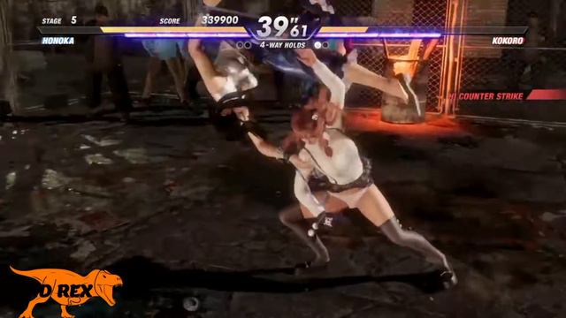 Kid Rex DOA 6 Arcade Honoka Let's Play