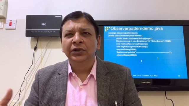 Software Design Patterns Course L26-23-3-2021 Observer Pattern Implementation using Java смотреть онлайн