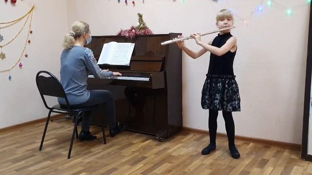 Гурьянова Василиса, флейта - В. СИМОНОВА "СКАЗКА" смотреть онлайн