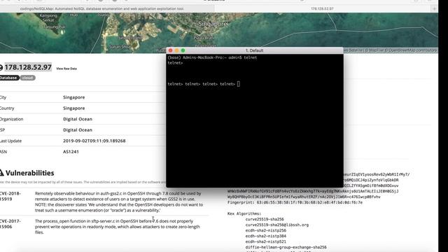Nosqlmap - Automated NoSQL database enumeration and web application exploitation Tool смотреть онлайн