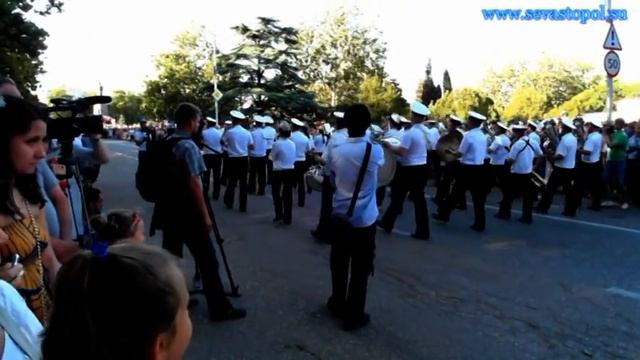 Видео парада оркестров в Севастополе 2014 смотреть онлайн