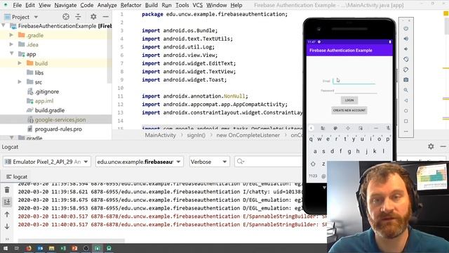 Firebase Authentication смотреть онлайн