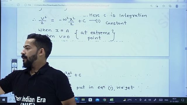chapter no- 5 oscillation || Physics class 12 NEW INDIAN ERA смотреть онлайн