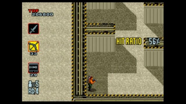 Sega Mega Drive 2 (Smd) 16-bit Rambo 3 Mission 4 Blow up all the enemy Weapons