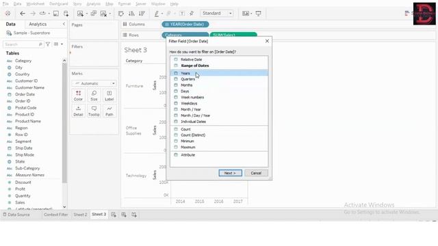 Filters In Tableau - II смотреть онлайн