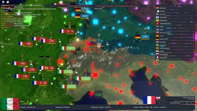 TROLLING WITH TRANSPORT PLANES!! (Rise of Nations, ROBLOX) смотреть онлайн