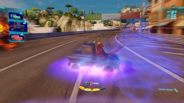 Cars 2 The Video Game | Mater Ivan - Battle Race | Harbor Sprint 4 Laps смотреть онлайн