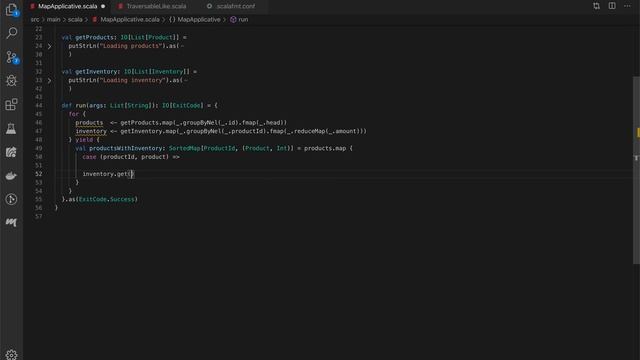 Zipping maps using Apply - Scala tutorial смотреть онлайн