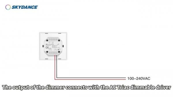 SKYDANCE AC Triac Dimmer Application