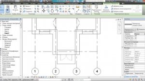 Создание второго этажа(самый простой коттедж): Revit #8