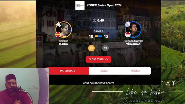 🔴 LIVE - Gregoria M Tunjung (INA) VS Carolina Marin (SPN) || FINAL SWiSS OPEN 2024 || BWF SCORE смотреть онлайн