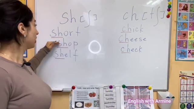 Английские буквы. Транскрипция. Произношение sh, ch смотреть онлайн