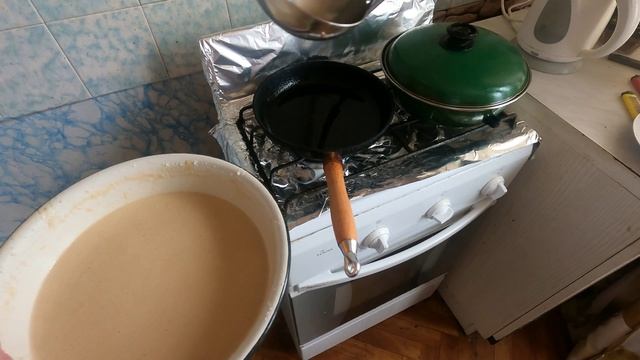 Блинчики на молоке.Масленица!