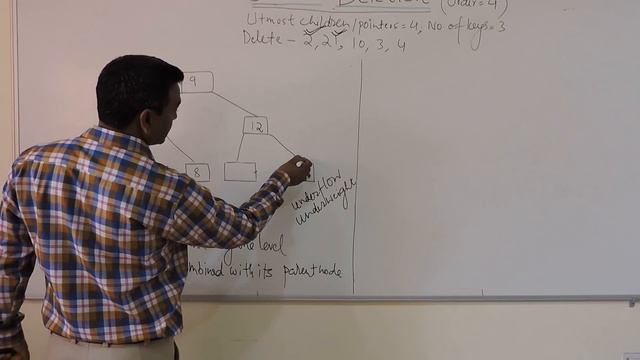 82. B Tree Deletion | Data Structures смотреть онлайн