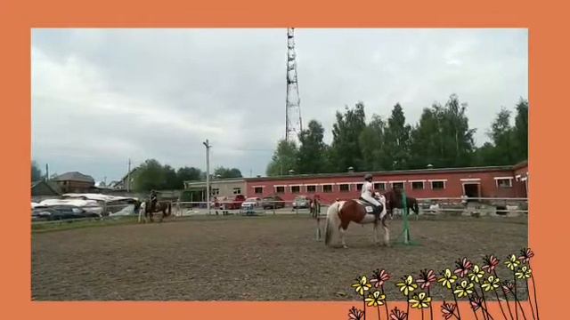 Запись трейла. Рябова Анна на лошади по клички Ермак. смотреть онлайн