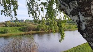 Устье реки Ухты. Река Ижма. Подвесной мост / Канал Ухта