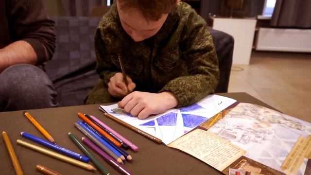 наша победа цветные карандаши смотреть онлайн