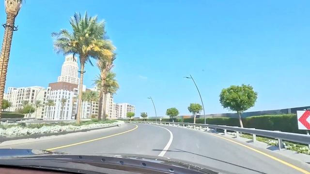 The entrance to Dubai creek harbour смотреть онлайн