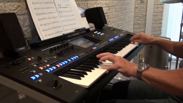 Schön ist es auf der Welt zu sein (Roy Black/Anita) - easy keyboardcover on Yamaha Genos смотреть онлайн