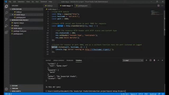 2 Basics of Node and Express API learning смотреть онлайн