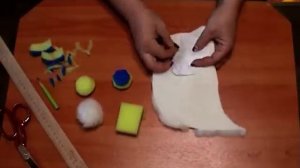 Сам Себе Шью. Шьём варежки с мехом. Делаем помпоны.