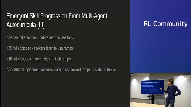 OpenAI - Emergent Tool Use From Multi-Agent Autocurricula | Sergey Sviridov смотреть онлайн