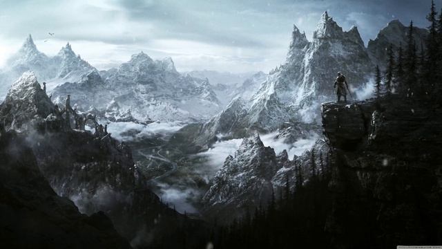 Skyrim Live Desktop Background [4K] [Download] смотреть онлайн