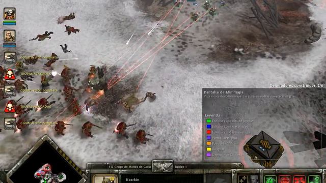 Warhammer 40000: Dawn of War - Winter Assault | Orden - 5ª misión - Titan del Emperador (GI) смотреть онлайн