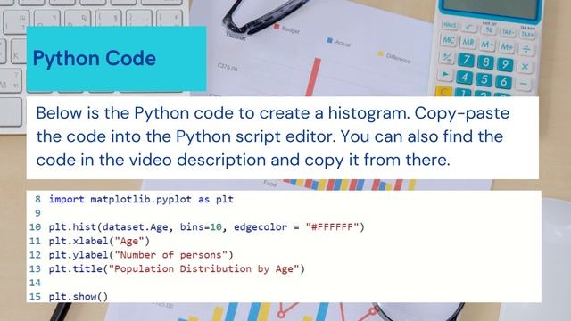 How to Create Histogram in Power BI Using Python смотреть онлайн