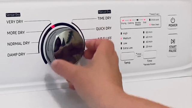 NEW SAMSUNG Washer/Dryer Tune ASMR