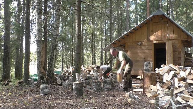 31. Топоры Топорсиб - Изюбрь. Нужен ли топор, когда есть колун? Ответ на комментарий. смотреть онлайн