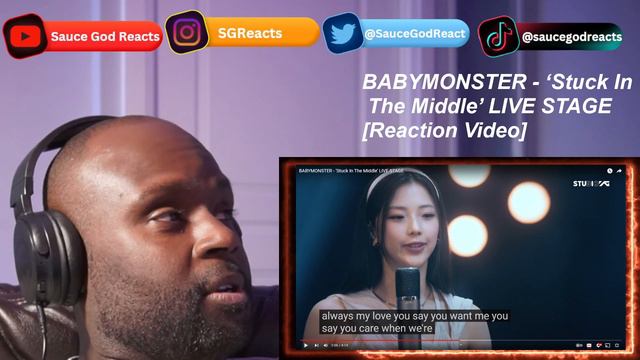 BABYMONSTER - 'Stuck In The Middle' Live Stage | REACTION смотреть онлайн