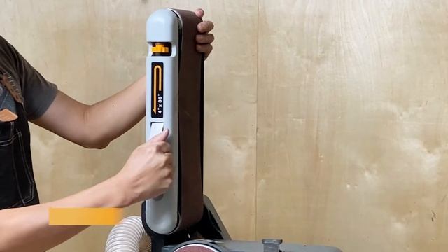 POWERTEC 4 In. x 36 in. Belt Sander with 6 In. Sanding Disc (BD4600) смотреть онлайн
